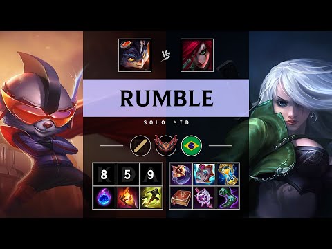 Rumble Mid vs Katarina - BR Grandmaster Patch 25.14