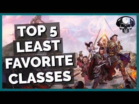 Pathfinder: WotR - Top 5 Least Favorite Classes