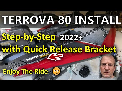 Minn Kota Terrova 80 Install Step-by-Step 2022+ (Quick Release Bracket) - Tracker 175 TXW