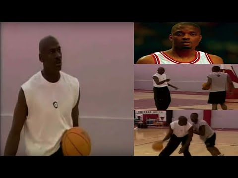 Michael Jordan (Retired, Age 36) Vs. Corey Benjamin (Rookie, Age 21) + Interview (November 11, 1999)