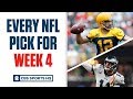 Brady Quinn and Pete Prisco make EVERY WEEK 4 NFL Pick | CBS Sports HQ
