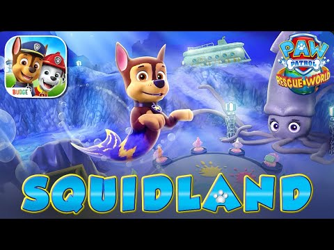 PAW Patrol Rescue World - NEW SQUIDLAND Update Gameplay