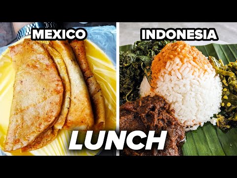 See What Workers Eat For Lunch All Around the World