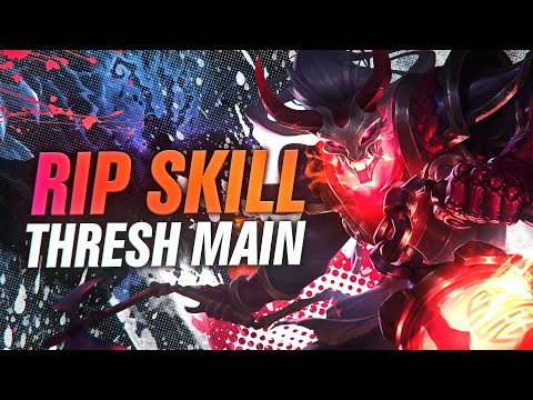 RIP SKILL "THRESH MAIN" Montage | Best Thresh Plays