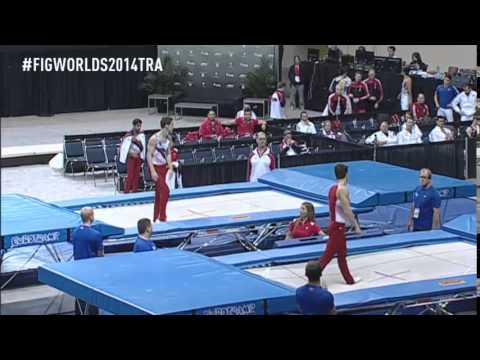Gluckstein/Shostak - Compulsory - 2014 World T&T Championships - Qualifications