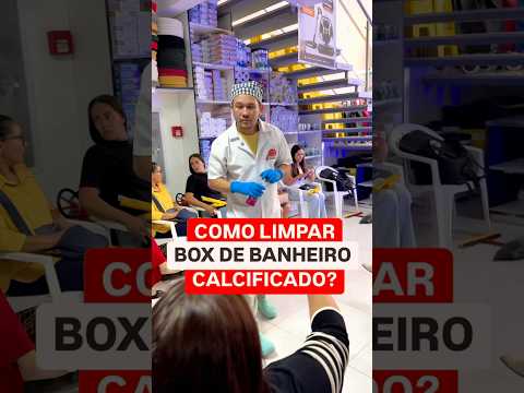 Como LIMPAR BOX DE BANHEIRO calcificado??