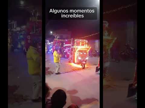 desfile navideño de Tuk tuk en san Cristóbal Totonicapán Guatemala 🎄🛺🎄🛺