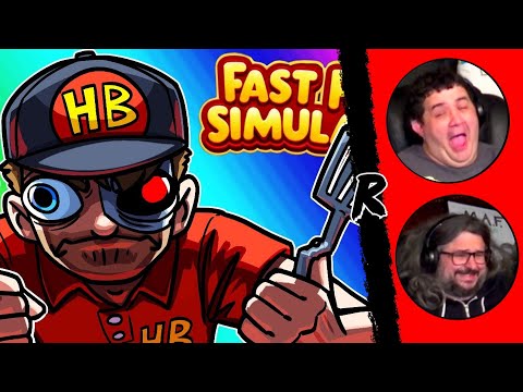Fast Food Simulator - Youtubers Getting a Real Job! - @VanossGaming | RENEGADES REACT
