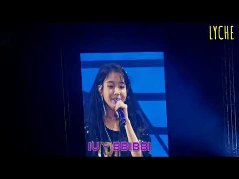 [Fancam] IU - Talk + Bbibbi (Love Poem in Manila)