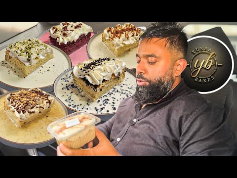 “Trying VIRAL Milk Cakes at Yusra Bakes in East London 🍰 | Worth the Hype?”