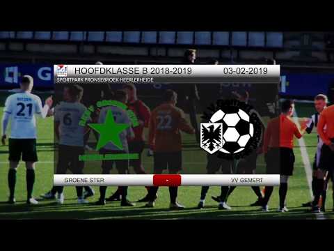 Doelpunten Groene Ster-VV Gemert 03-02-2019