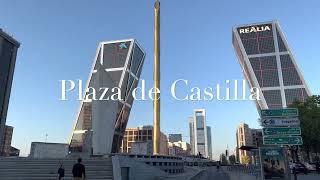 Madrid: Paseo del Prado-La Castellana, El Retiro, Gran Vía at night