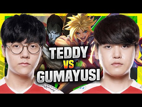 T1 TEDDY VS T1 GUMAYUSI! *WHO IS THE BEST?* - T1 Teddy Plays Jhin ADC vs T1 Gumayusi Ezreal!