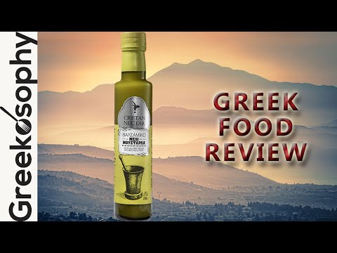 , title : 'Greek product review - Cretan Nectar White Balsamic Vinegar With Mustard & Honey'