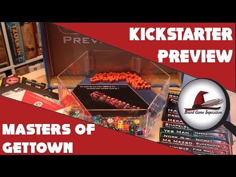 Masters of Gettown - Kickstarter Preview