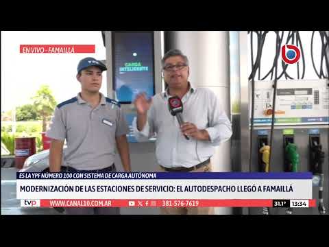 YPF inauguró el autodespacho de combustible en Famaillá: cómo funciona