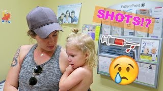 TODDLER SCARED AT HER TWO YEAR CHECKUP!