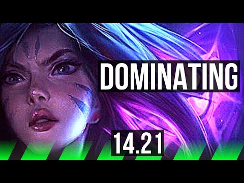 KAI'SA vs GRAVES (JGL) | 6/0/3, Dominating | KR Diamond | 14.21