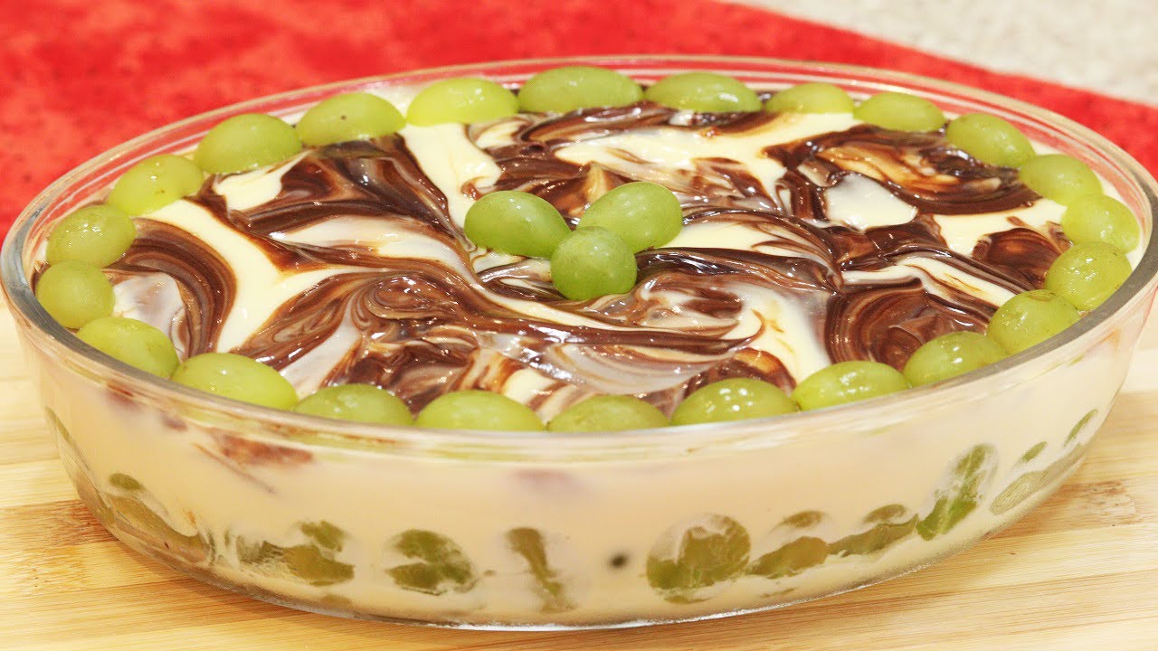 TÁ SEM TEMPO? FAZ ESSA SOBREMESA TRUFADA DE UVA NA TRAVESSA! FACÍLIMA! CREMOSONA! - Isamara Amâncio