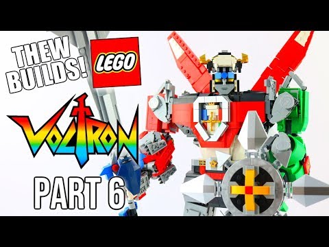 Thew Builds LEGO Voltron! PART 6: Actual Voltron!