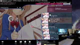 [osu!] Never Say Never - Afilia Saga (TV Size) (Understand) [Chaoz&#39;s Normal]