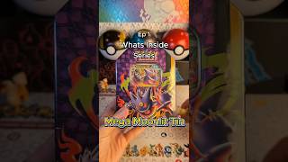 What's Inside Mega Moonlit Tin #pokemontcg #shorts