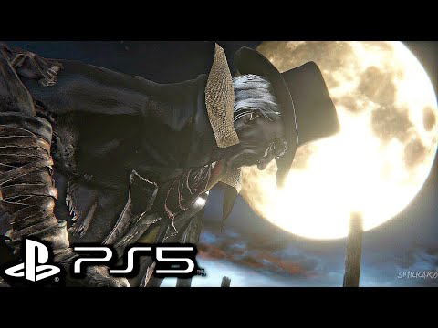 Bloodborne PS5 - Gehrman Final Boss Fight & True Ending (4K)