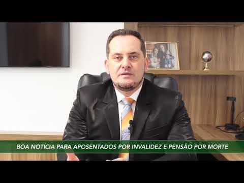 Boa notícia para os aposentados por invalidez