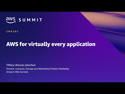 AWS Summit SF 2022 - AWS for virtually every application (CMP201)