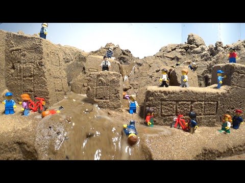 LEGO DAM BREACH - CITY COLLAPSE
