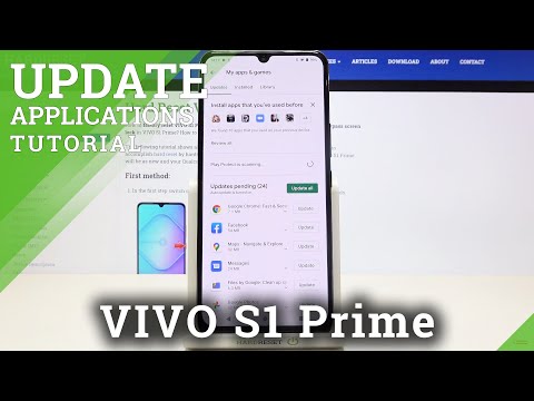 How to Update Apps in Vivo S1 – Download Newest Apps Versions