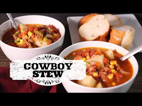 American Cowboy Stew | One Pot Cowboy Stew | Food Made Simple