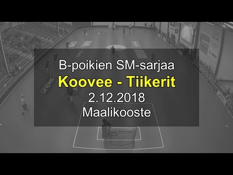 B-pojat SM-sarja 2018 / Koovee - Tiikerit / Maalikooste