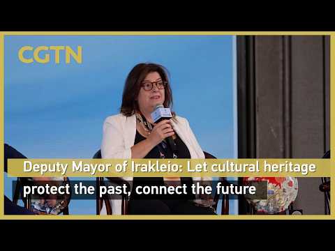 Deputy Mayor of Irakleio: Let cultural heritage protect the past, connect the future