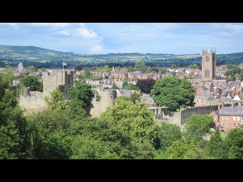 Ludlow Shropshire Country Walk Scenery - Shropshire Walks - Tour England Walking Holidays UK