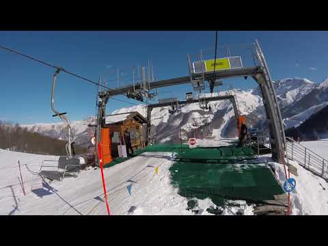 Risalita integrale seggiovia Marchisio "Morel versante Limonetto" Limone (CN)