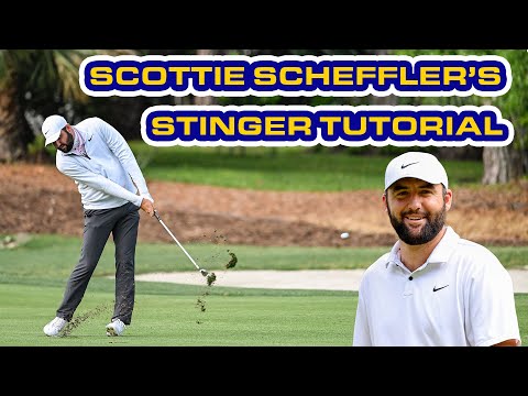 How Scottie Scheffler Hits A Stinger With The New P•UDI | TaylorMade Golf