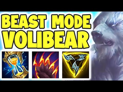 THIS IS WHY YOU NEED TO ABUSE VOLIBEAR! BEAST MODE VOLIBEAR IS 100% OP! League of Legends Gameplay
