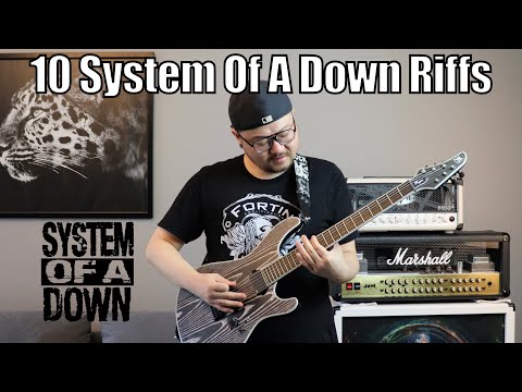 10 Iconic Riffs | System Of A Down | Pei G. | Daron Malakian | 1998-2023 | Nu-metal