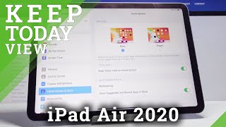 How to Keep Today View on iPad Air 2020 Home Screen – Keep or Remove Widgets