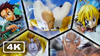 Jump Force - All New Characters Ultimates & Transformations (4K 60FPS)
