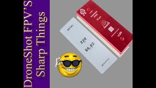 Thinning an Aogami 2 Bunka with Nano Hone 70μm (200 grit) and Shapton Glass 220 grit