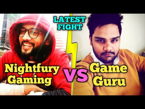 Game guru vs Nightfury gaming full intense fight | Bi fury vs game guru | Pubg emulator