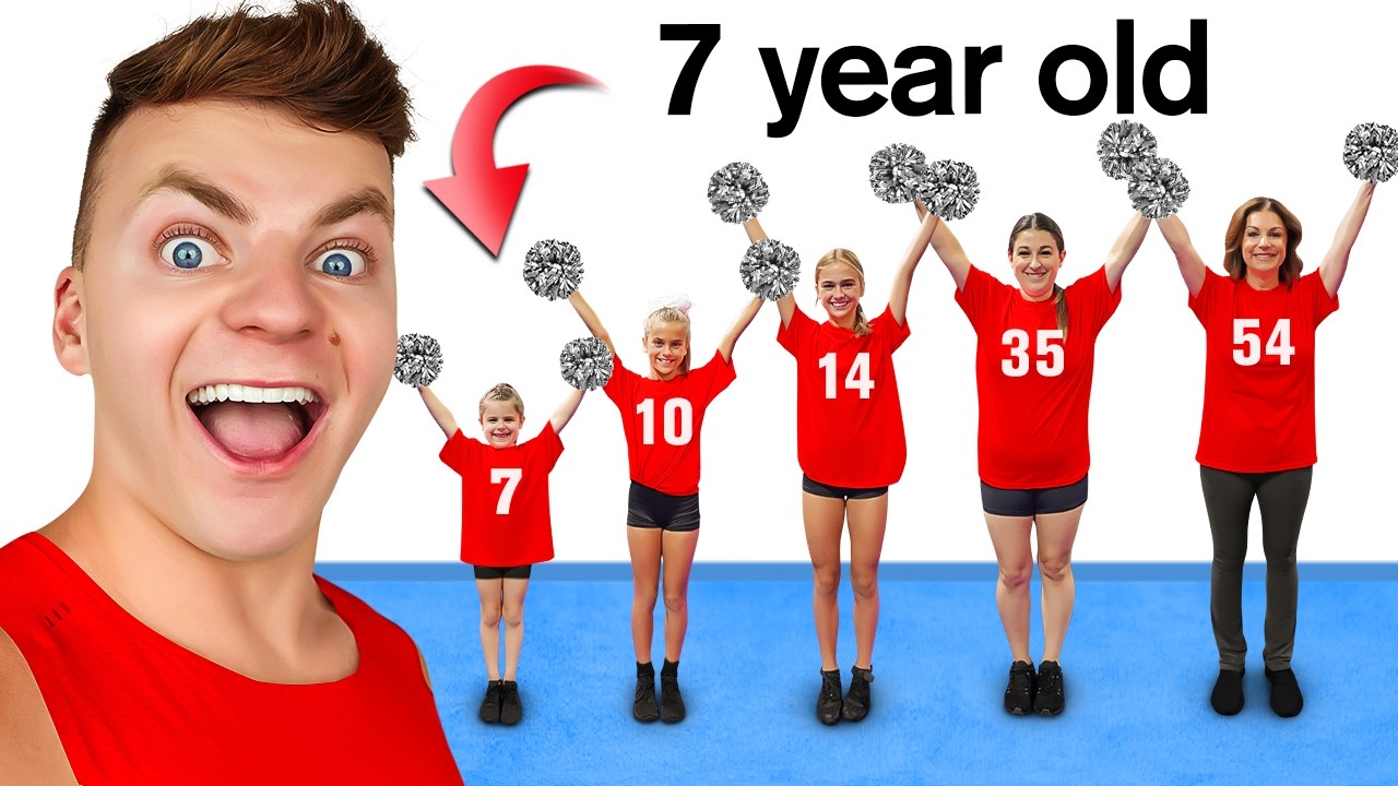 All Ages Compete in CHEERLEADING