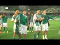 La fiesta de los futbolistas del Betis con su afic - Vídeos de kako del Betis