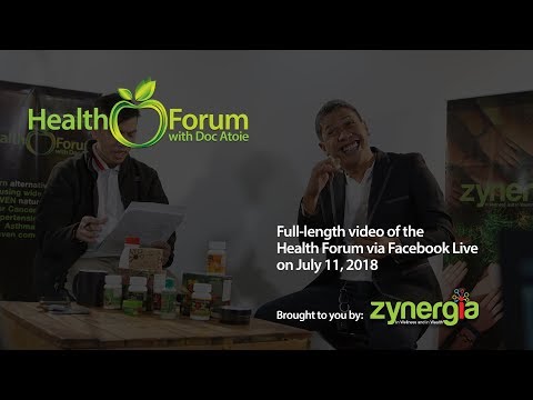 Health Forum via Facebook Live | July 11, 2018