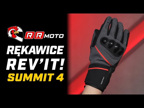 REVIT SUMMIT 4 _ turystyczne rękawice motocyklowe z membraną Hydratex