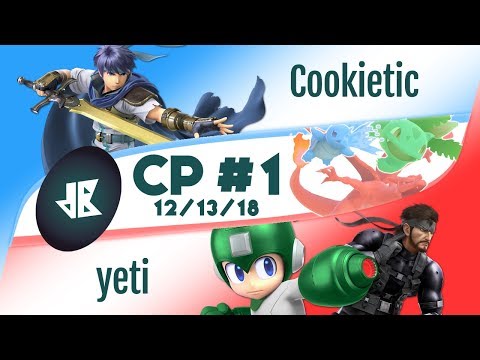 [The Counterpick #1 — 12/13/18] Grand Finals: Cookietic (Ike) vs. dB | yeti (Snake/Mega Man)