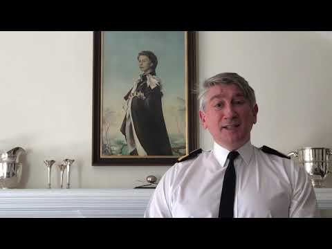 Commodore Peter Coulson, HMNB Devonport, Western Approaches HQ 80th birthday message.