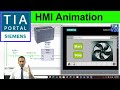 TIA Portal HMI Animation Tutorial Siemens S7 1200 TP700 Comfort Panel Programmierung